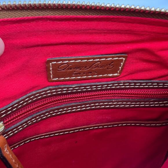 Dooney & Bourke Pebble Leather Crossbody Handbags Wine - Picture 6 of 16